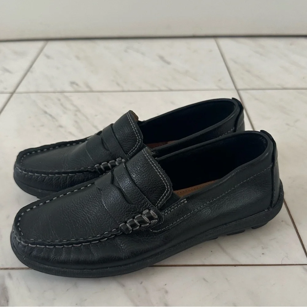Flag LTD Boys Turbo Leather Penny Driver Loafers
